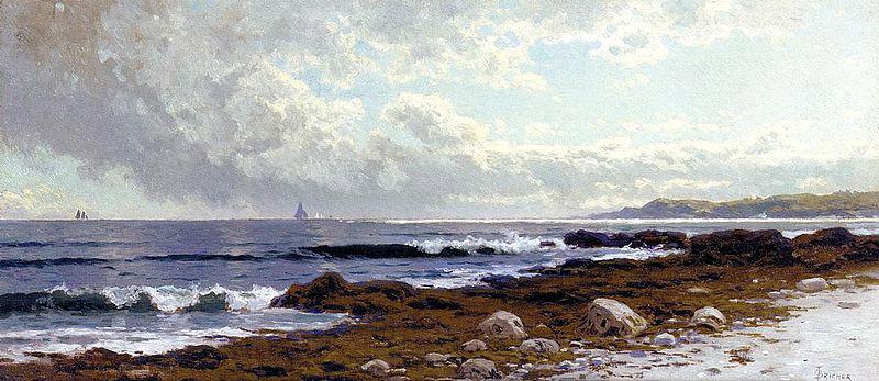 Alfred Thompson Bricher Along the Coast Germany oil painting art